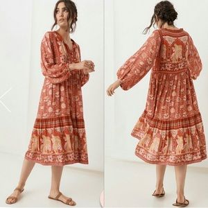 EUC Spell Poinciana Boho in Cherry